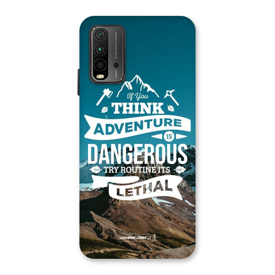 Adventure Dangerous Lethal Back Case for Redmi 9 Power