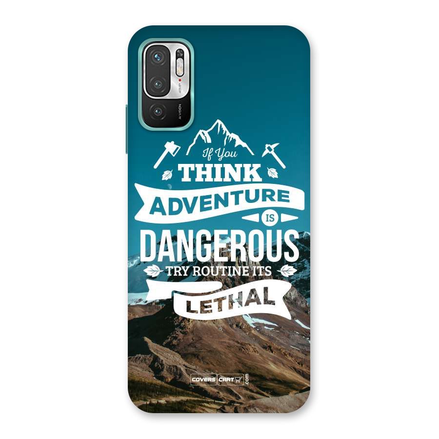 Adventure Dangerous Lethal Back Case for Redmi Note 10T 5G