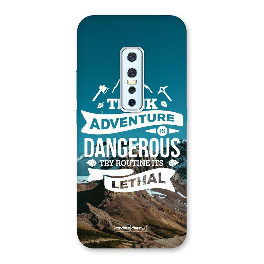 Adventure Dangerous Lethal Back Case for Vivo V17 Pro