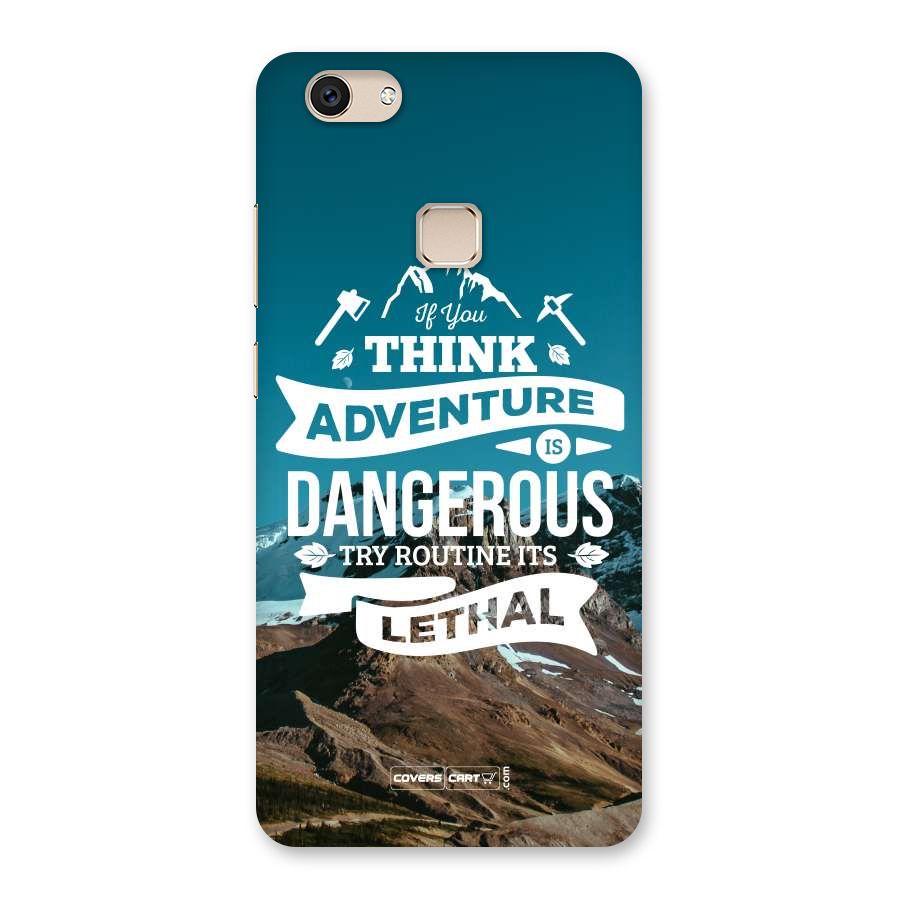 Adventure Dangerous Lethal Back Case for Vivo V7