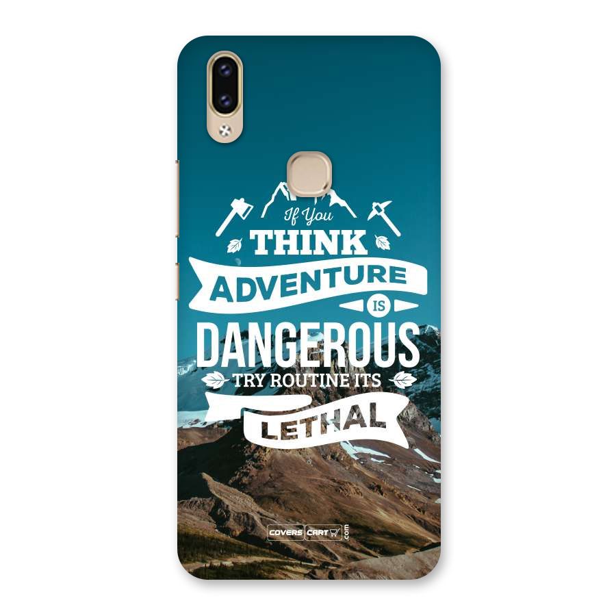 Adventure Dangerous Lethal Back Case for Vivo V9 Youth