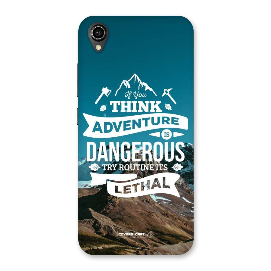 Adventure Dangerous Lethal Back Case for Vivo Y90