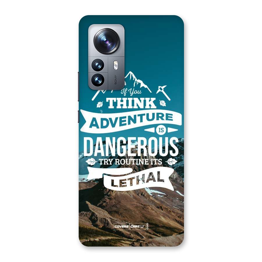 Adventure Dangerous Lethal Back Case for Xiaomi 12 Pro