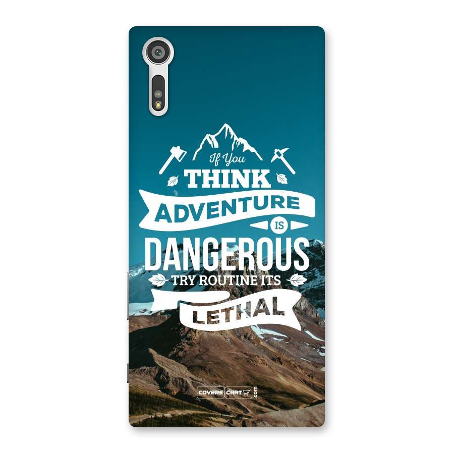 Adventure Dangerous Lethal Back Case for Xperia XZ