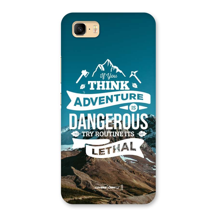 Adventure Dangerous Lethal Back Case for Zenfone 3s Max