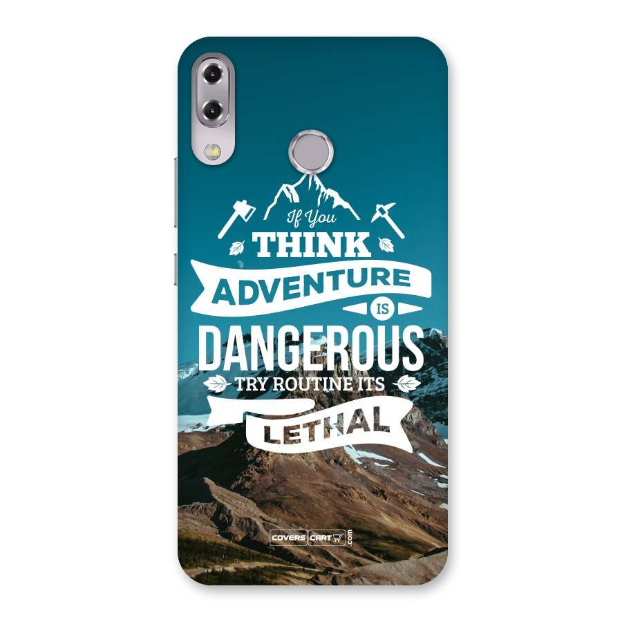 Adventure Dangerous Lethal Back Case for Zenfone 5Z