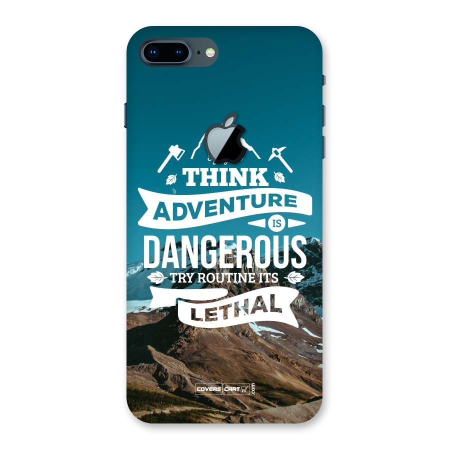 Adventure Dangerous Lethal Back Case for iPhone 7 Plus Apple Cut