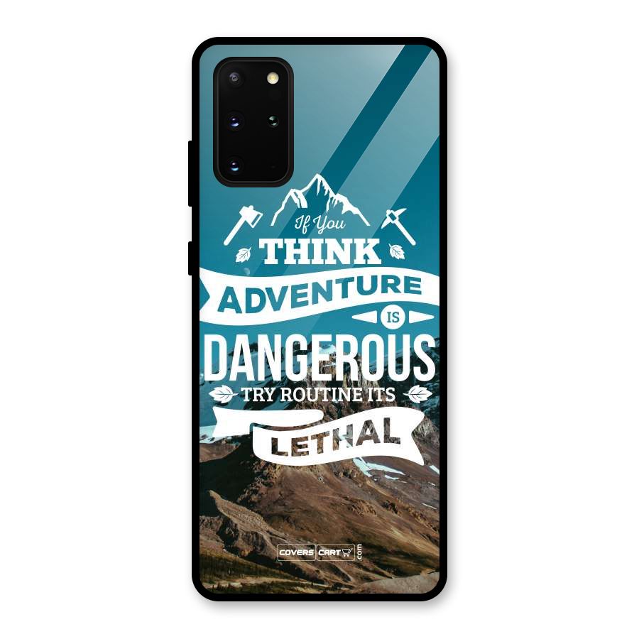Adventure Dangerous Lethal Glass Back Case for Galaxy S20 Plus