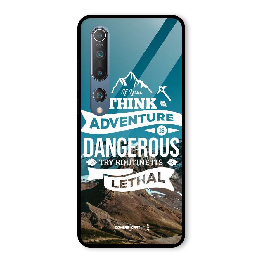 Adventure Dangerous Lethal Glass Back Case for Mi 10