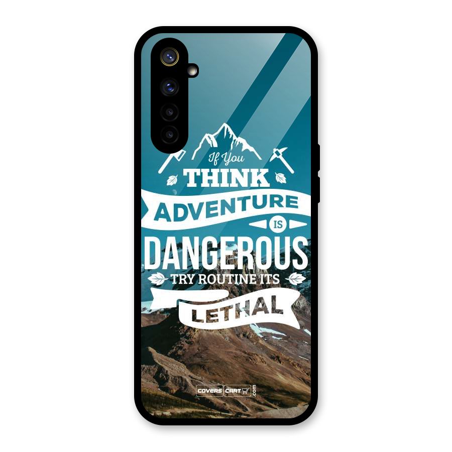 Adventure Dangerous Lethal Glass Back Case for Realme 6i