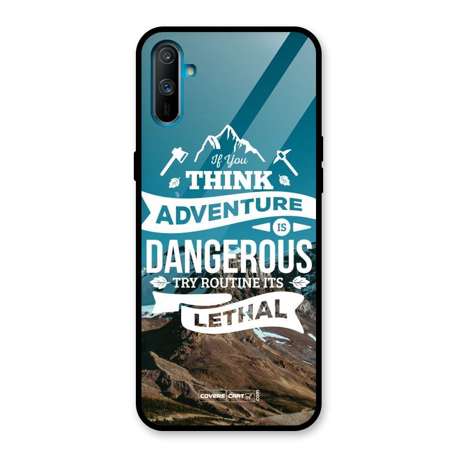 Adventure Dangerous Lethal Glass Back Case for Realme C3