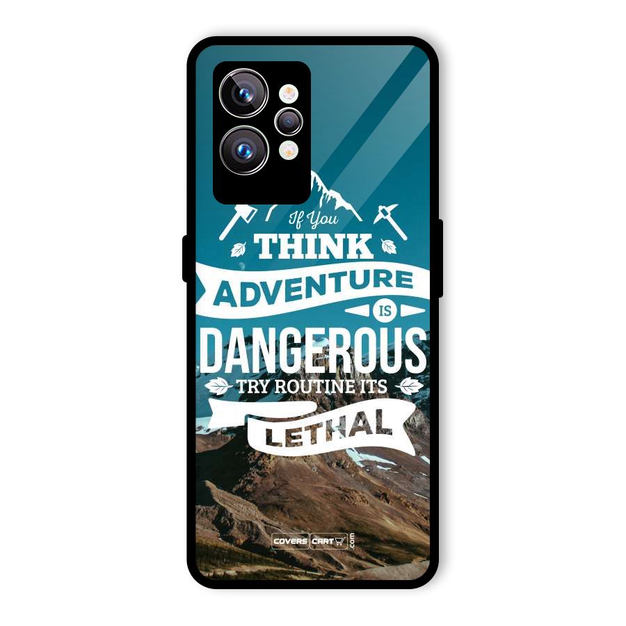 Adventure Dangerous Lethal Glass Back Case for Realme GT2 Pro