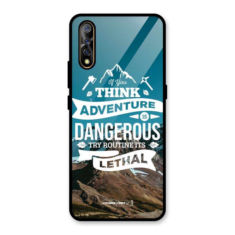 Adventure Dangerous Lethal Glass Back Case for Vivo S1