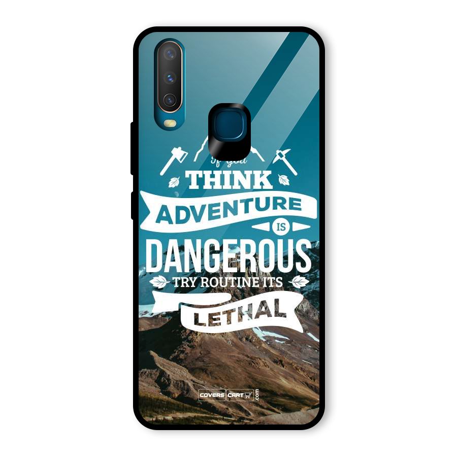 Adventure Dangerous Lethal Glass Back Case for Vivo U10
