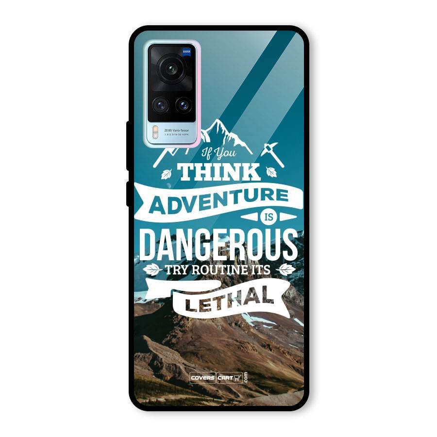Adventure Dangerous Lethal Glass Back Case for Vivo X60