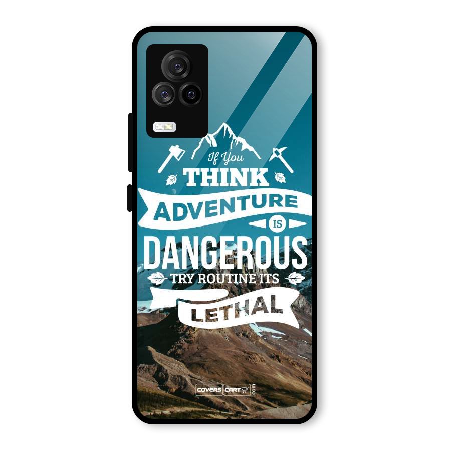 Adventure Dangerous Lethal Glass Back Case for Vivo iQOO 7 Legend 5G