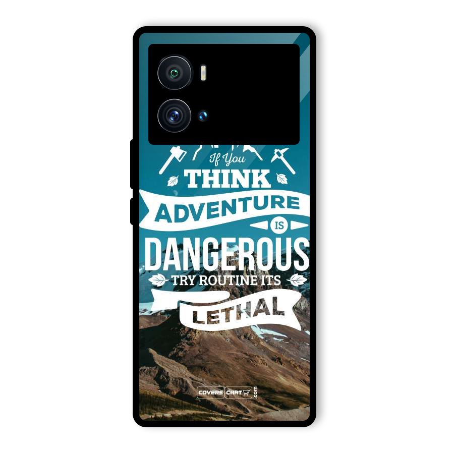 Adventure Dangerous Lethal Glass Back Case for Vivo iQOO 9 Pro