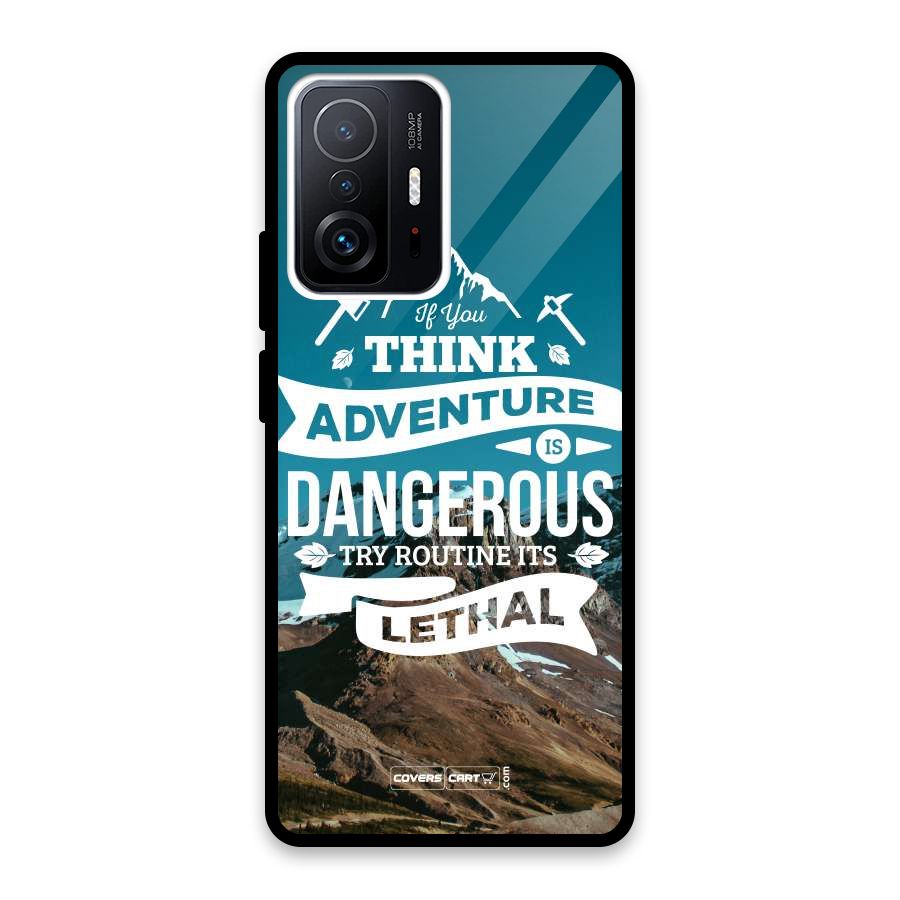 Adventure Dangerous Lethal Glass Back Case for Xiaomi 11T Pro