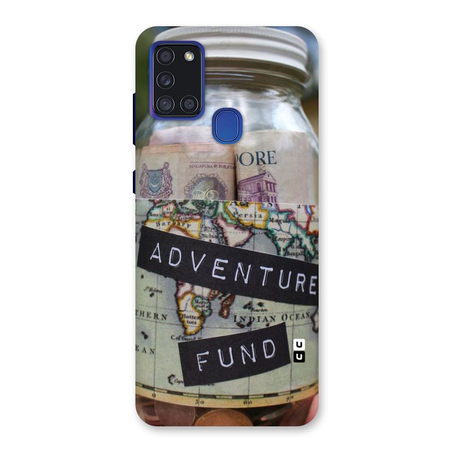 Adventure Fund Back Case for Galaxy A21s