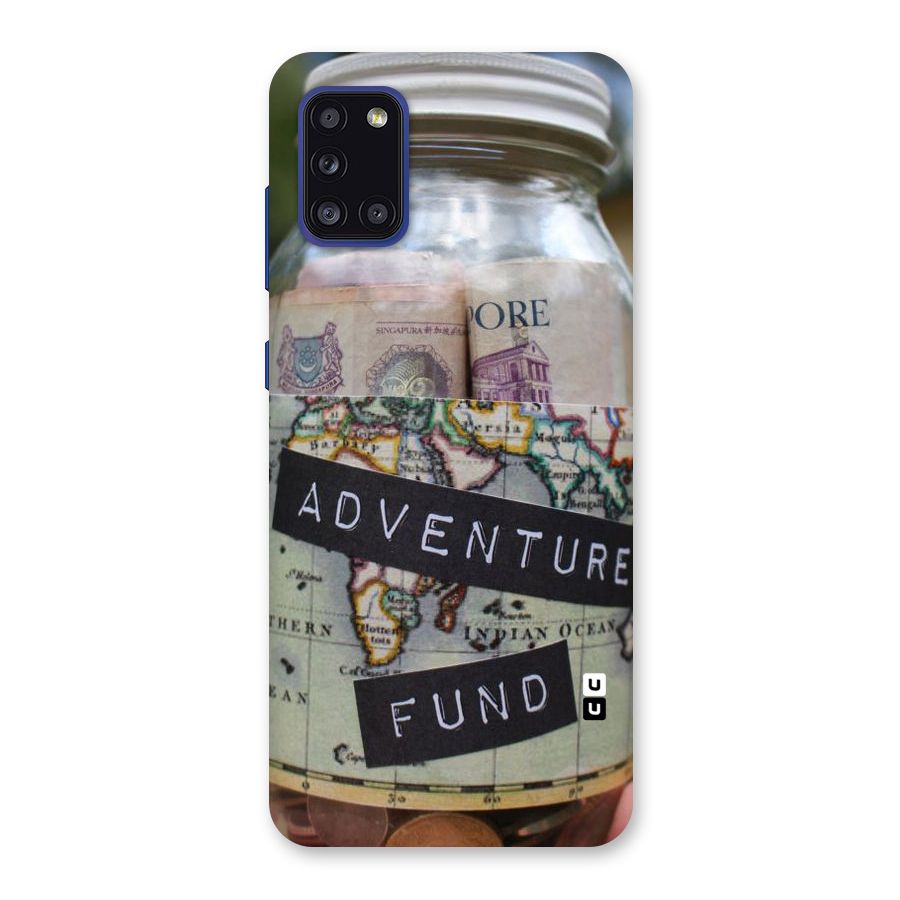 Adventure Fund Back Case for Galaxy A31