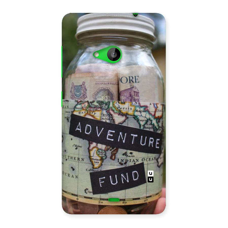 Adventure Fund Back Case for Lumia 535