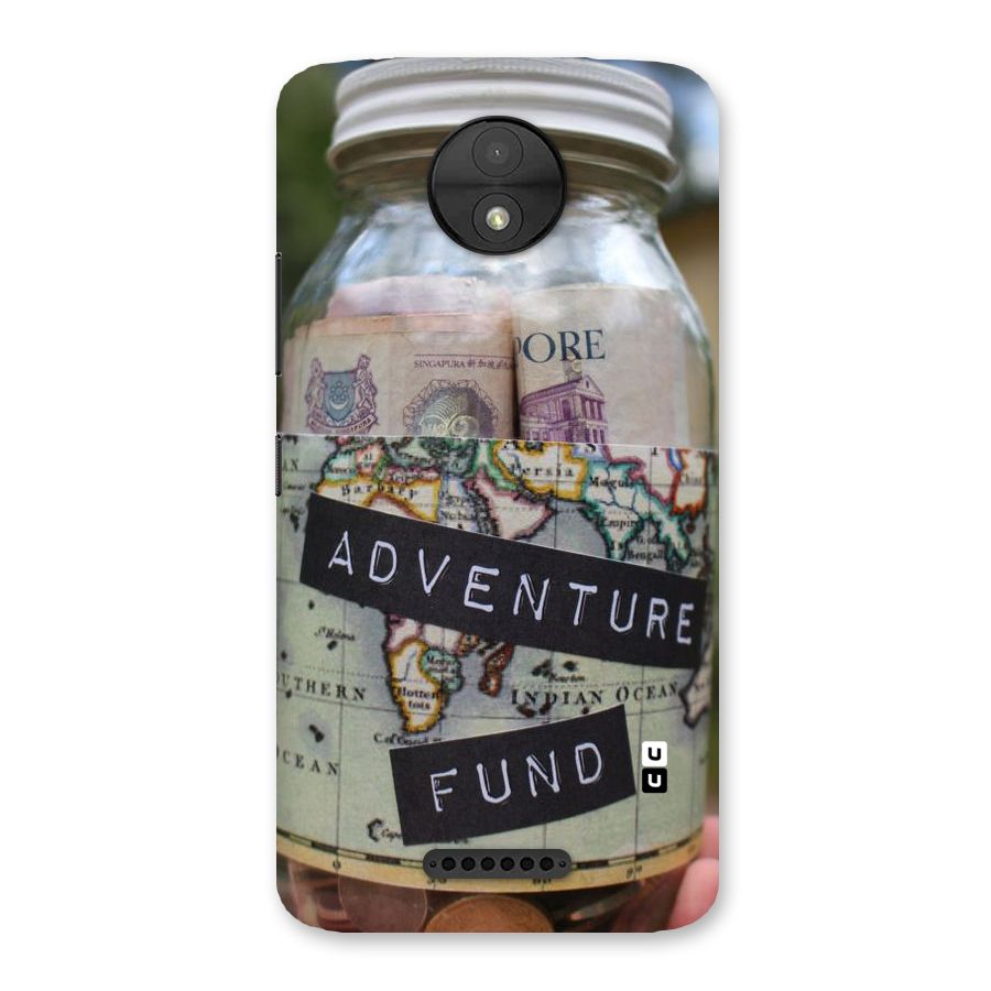 Adventure Fund Back Case for Moto C