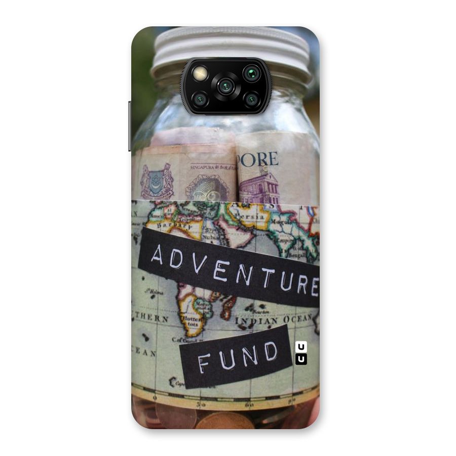 Adventure Fund Back Case for Poco X3