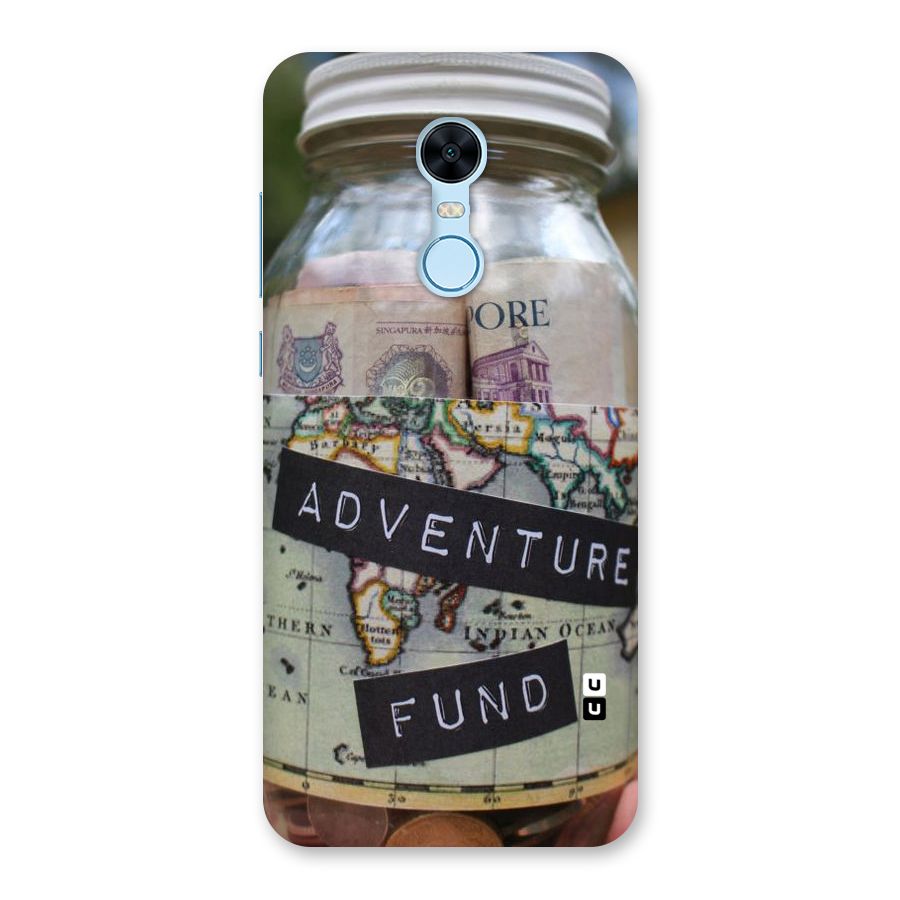 Adventure Fund Back Case for Redmi Note 5
