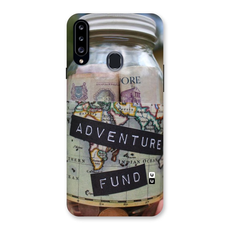 Adventure Fund Back Case for Samsung Galaxy A20s