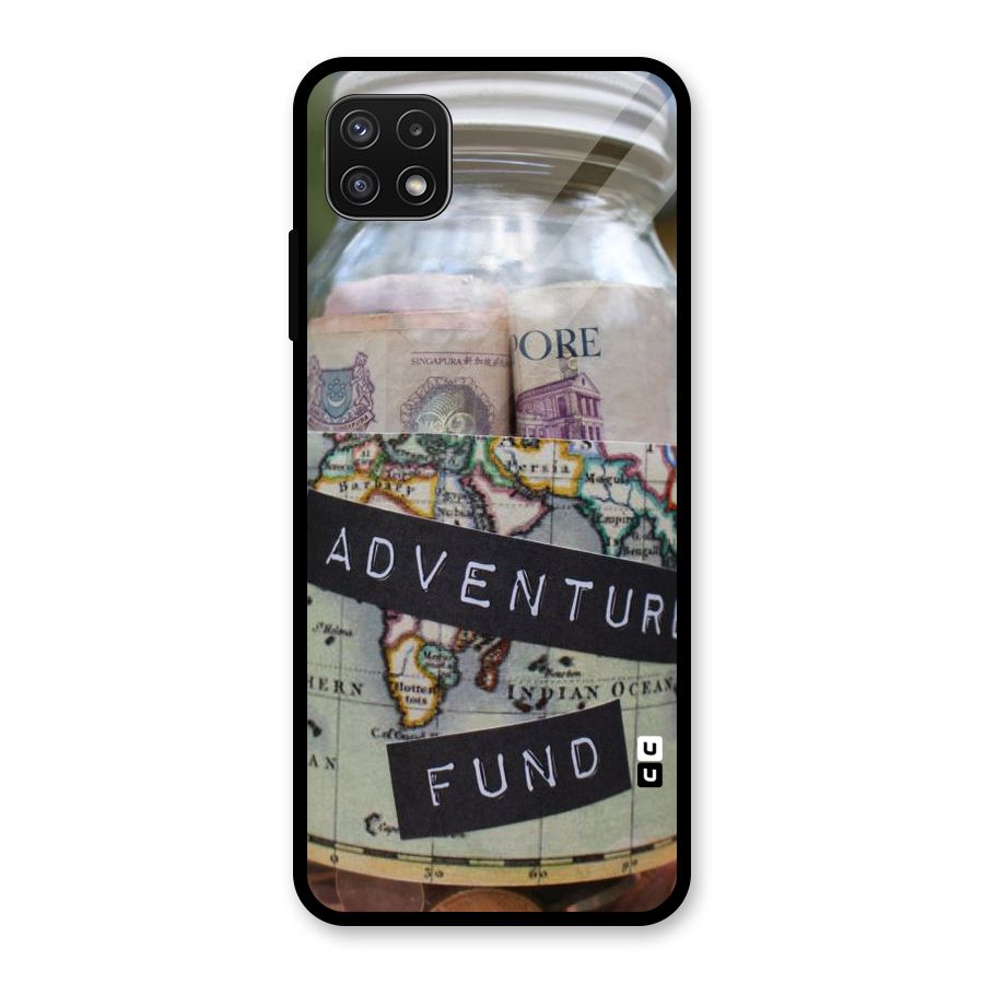 Adventure Fund Glass Back Case for Galaxy A22 5G