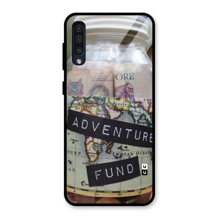 Adventure Fund Glass Back Case for Galaxy A50