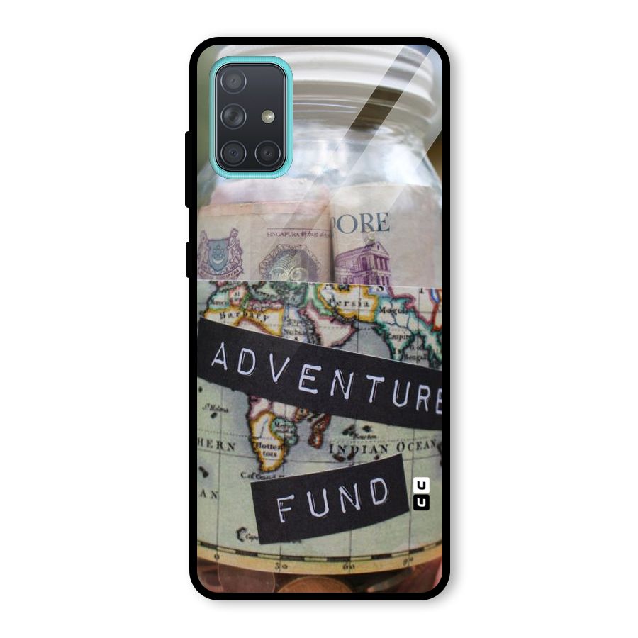 Adventure Fund Glass Back Case for Galaxy A71