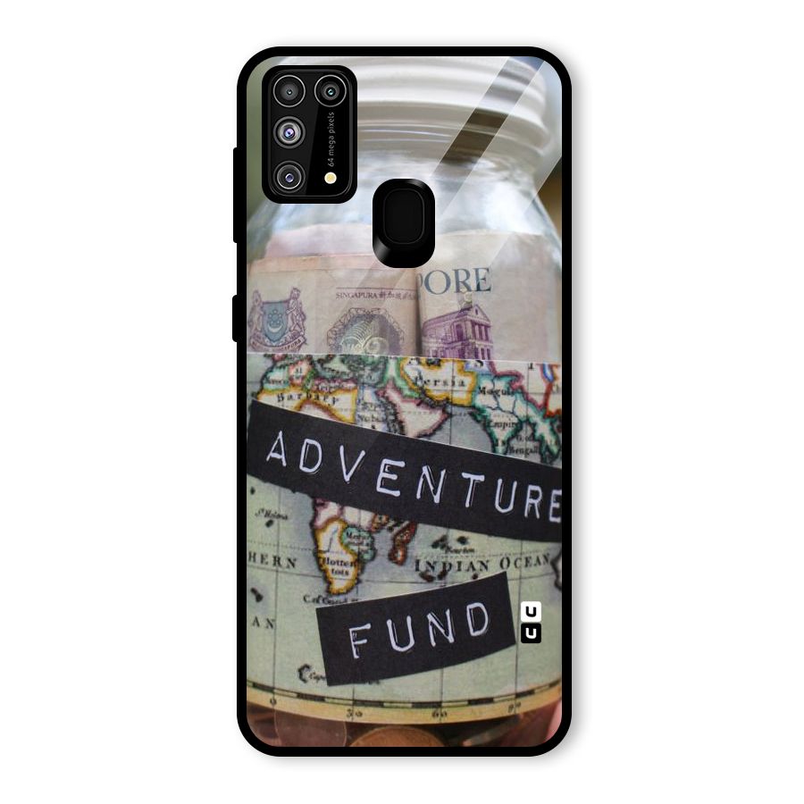 Adventure Fund Glass Back Case for Galaxy M31
