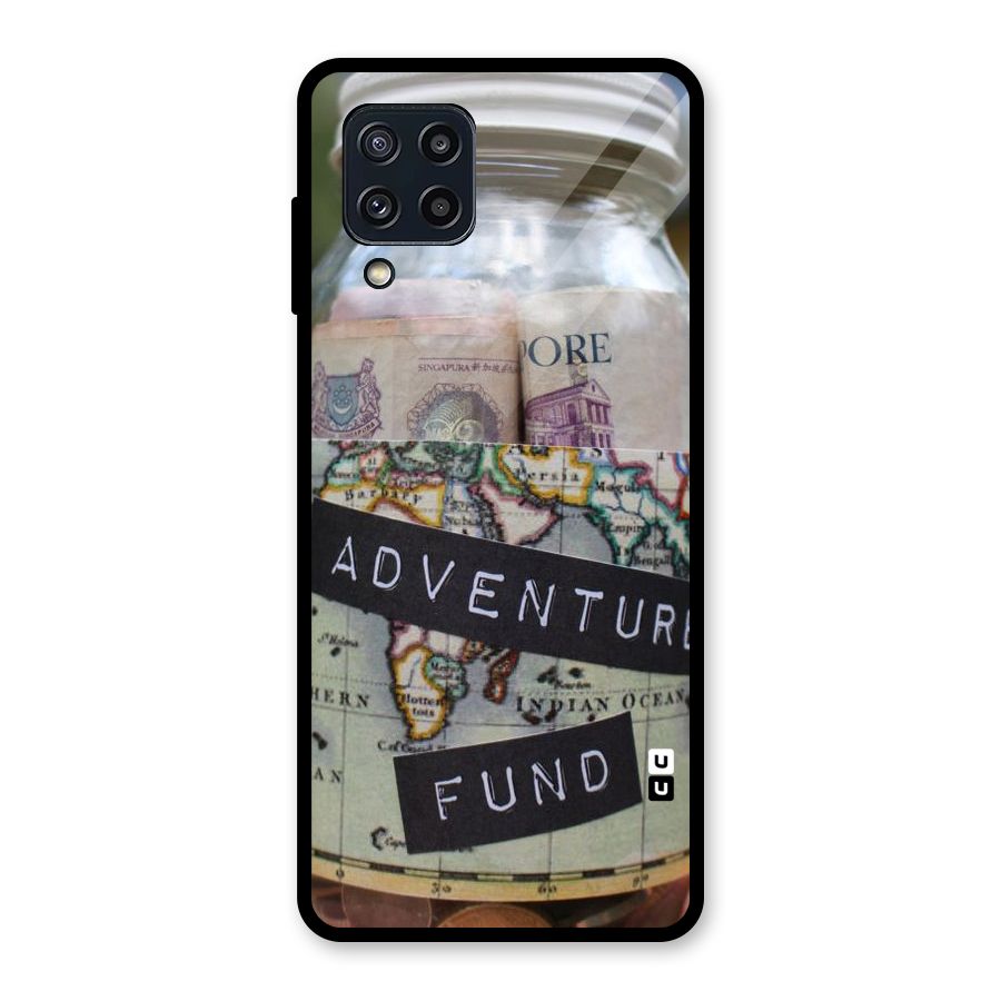 Adventure Fund Glass Back Case for Galaxy M32