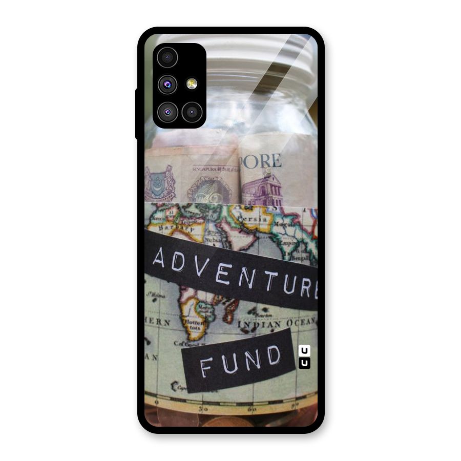Adventure Fund Glass Back Case for Galaxy M51