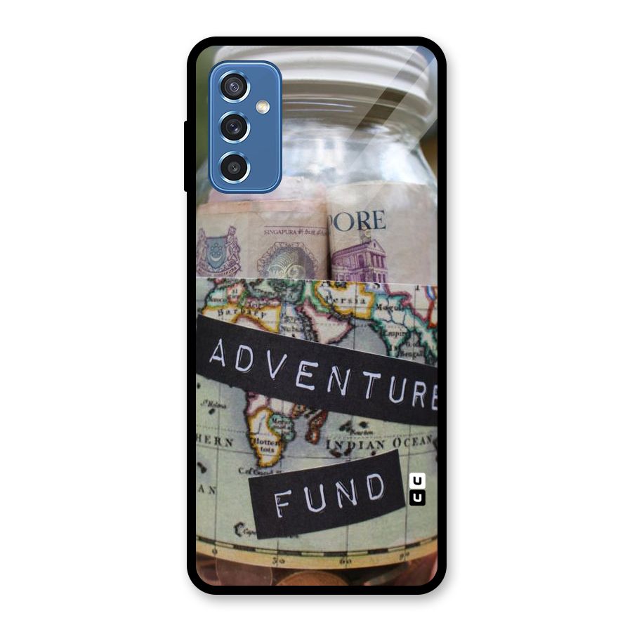 Adventure Fund Glass Back Case for Galaxy M52 5G