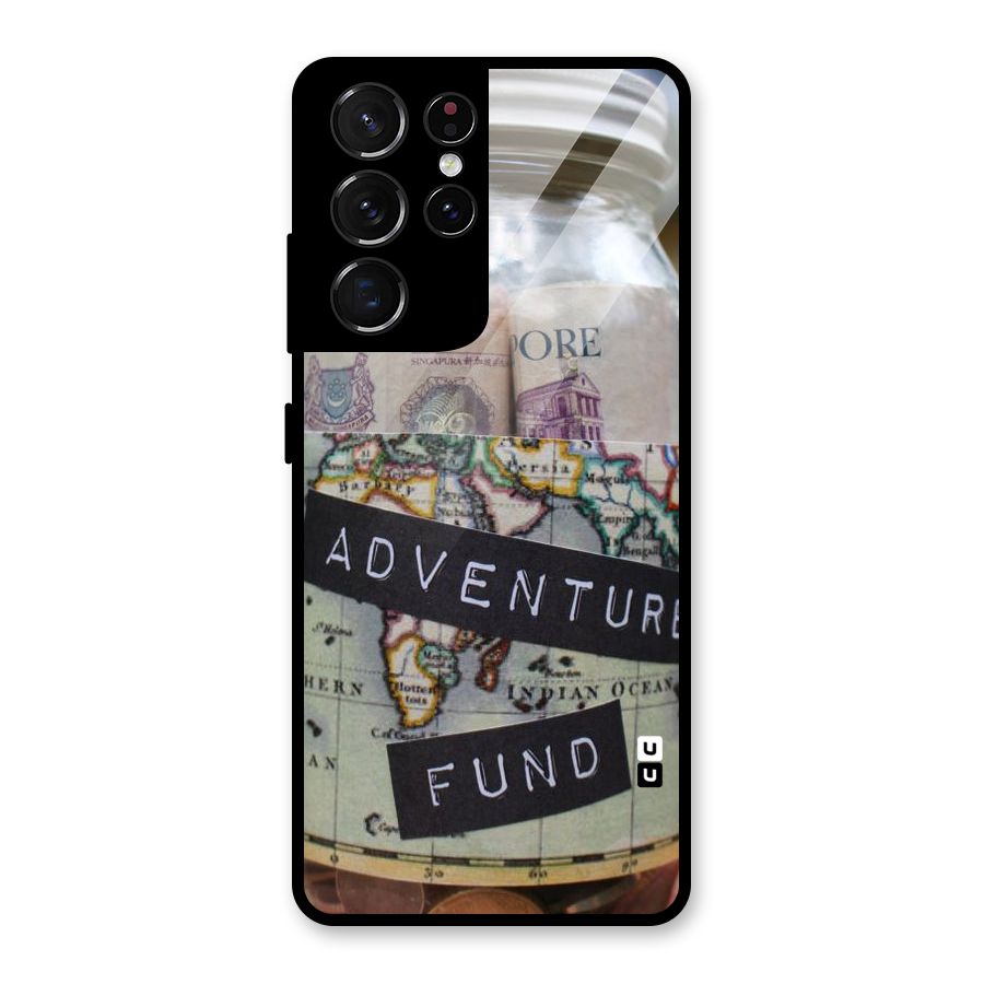 Adventure Fund Glass Back Case for Galaxy S21 Ultra 5G