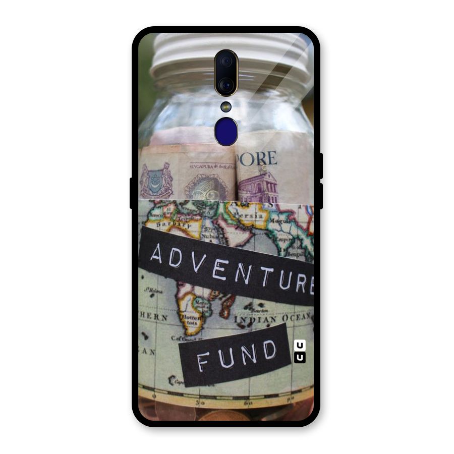 Adventure Fund Glass Back Case for Oppo F11