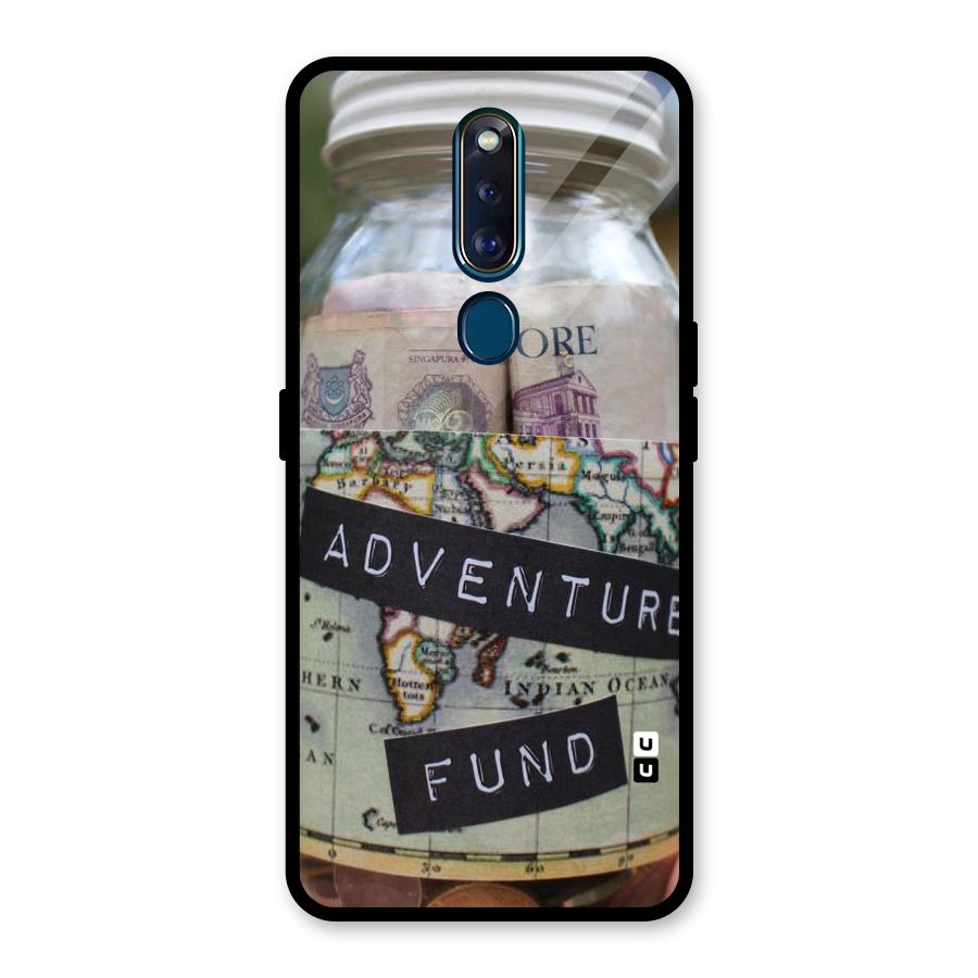 Adventure Fund Glass Back Case for Oppo F11 Pro