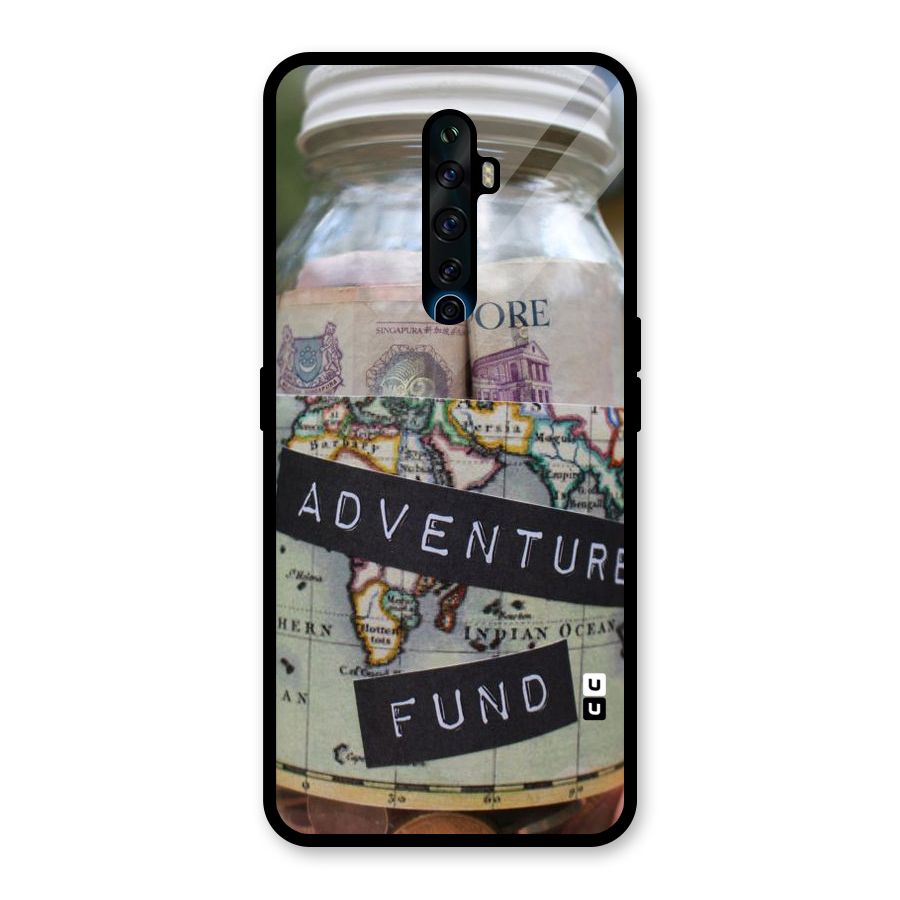 Adventure Fund Glass Back Case for Oppo Reno2 F