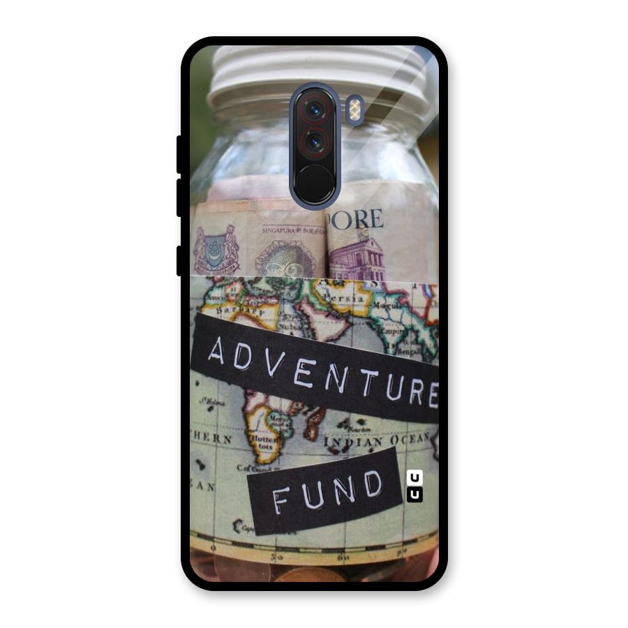 Adventure Fund Glass Back Case for Poco F1