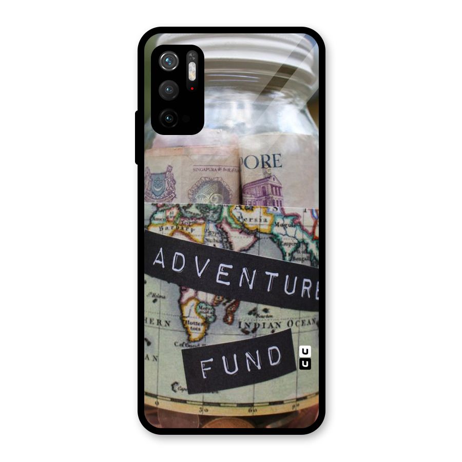 Adventure Fund Glass Back Case for Poco M3 Pro 5G