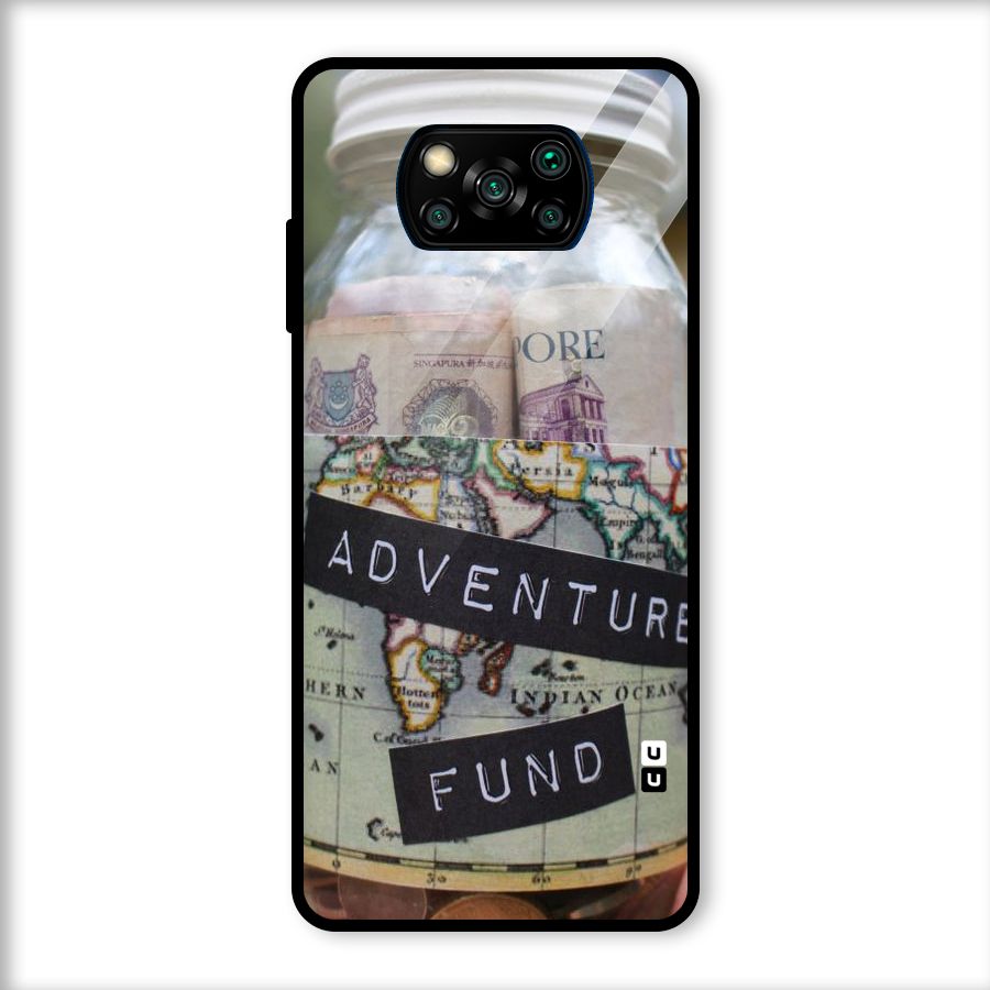 Adventure Fund Glass Back Case for Poco X3
