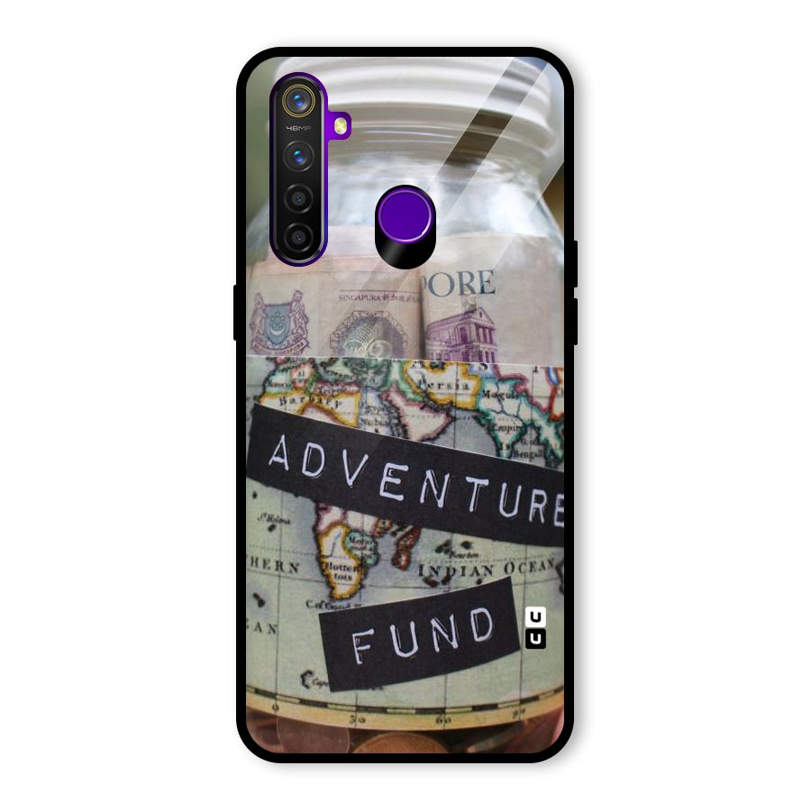 Adventure Fund Glass Back Case for Realme 5 Pro