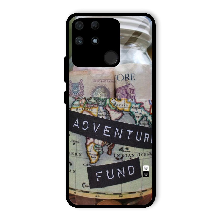 Adventure Fund Glass Back Case for Realme Narzo 50A
