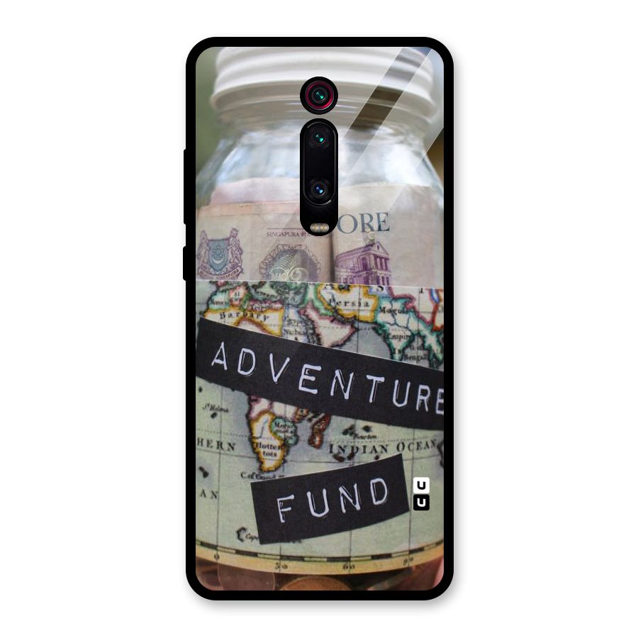 Adventure Fund Glass Back Case for Redmi K20 Pro