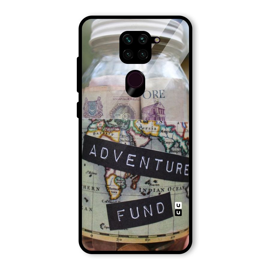 Adventure Fund Glass Back Case for Redmi Note 9