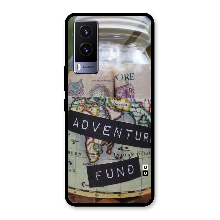Adventure Fund Glass Back Case for Vivo V21e 5G