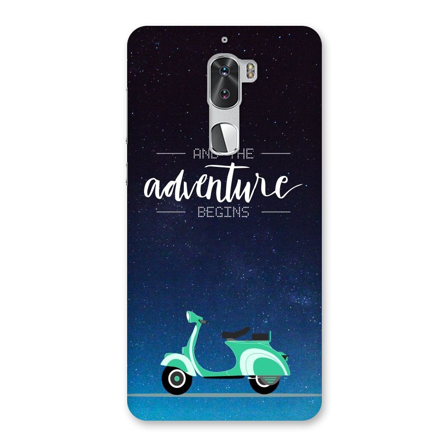 Adventure Scooter Back Case for Coolpad Cool 1