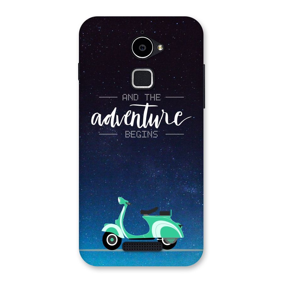 Adventure Scooter Back Case for Coolpad Note 3 Lite